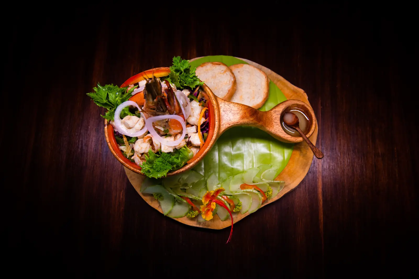 Dine in the beach